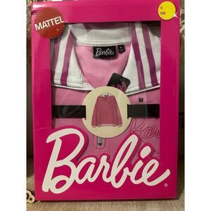 Barbie Sporty Quarter zip Sweatshirt Medium